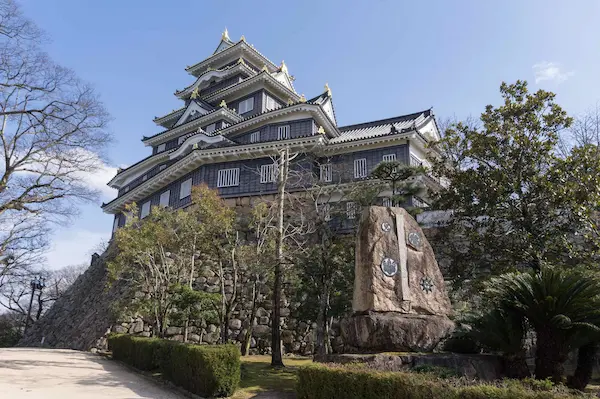 Castle and sign